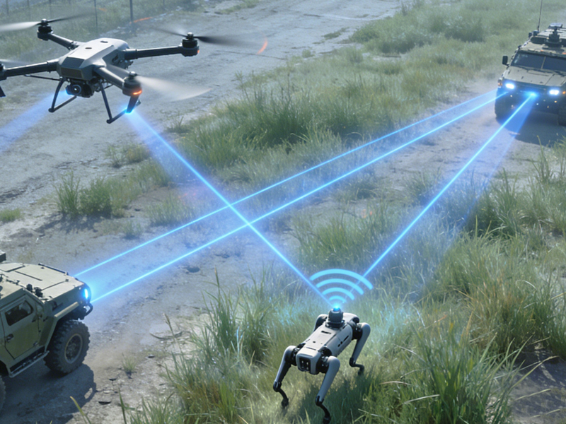 Blog perusahaan terbaru tentang Tautan Data Kecepatan Tinggi Latensi Rendah untuk Platform Tanpa Awak