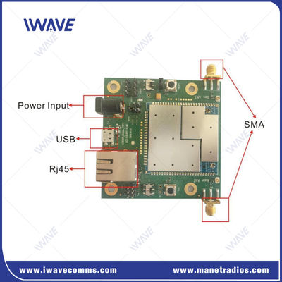 OEM Wireless IP Mesh Module Untuk HD Video Transmission / UAV Dan UGV