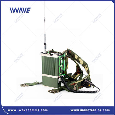Beli Jaringan Ad-Hoc Militer Manpack Radio Repeater 136MHz-174MHz VHF Manpack Radio pembuatan online