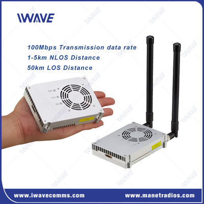 Beli 566-678Mhz 1420-1530Mhz Sistem tak berawak IP MESH Video Transmission 100Mbps pembuatan online