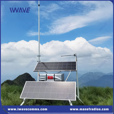 Beli Loncat Maksimal 6 loncatan 200km VHF UHF Stasiun Pangkalan Radio MESH Bertenaga Surya dengan Daya Tahan Baterai 24 Jam pembuatan online