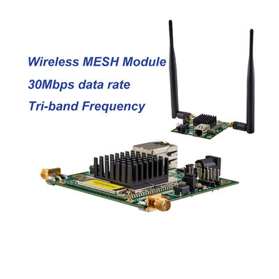 30Mbps IP MESH Modul Wireless NLOS Video Dan TTL Data Radio