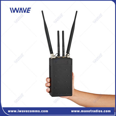 Tactical Handheld IP Mesh Smart Radio Untuk Pengiriman Video Di NLOS