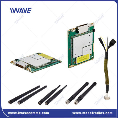 Super Miniature Tri Band Digital IP MESH Data Transmission Module Untuk UAV