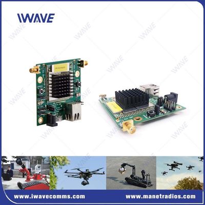 Robotika NLOS 3km Sistem Tak berawak Telemetry Data Dan HD Video IP MESH Modul