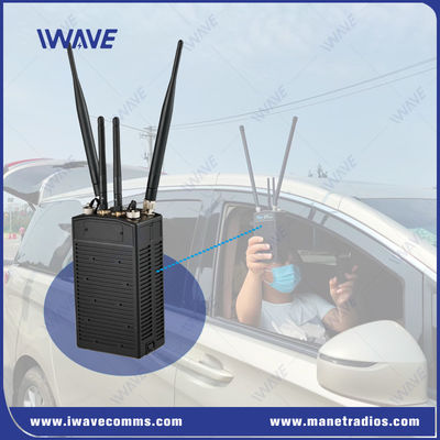 4G Dan WIFI Handheld IP Mesh Smart Radio Untuk Pengiriman Video Di NLOS