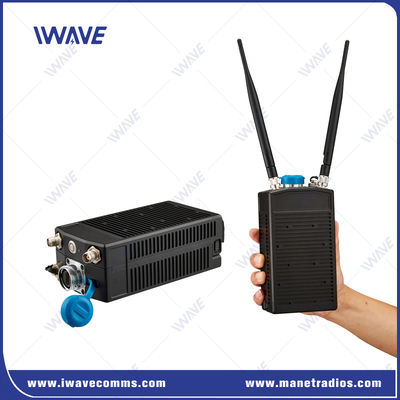 Portable 2 x 2 MIMO Broadband MESH Radio dengan Enkripsi ZUC/SNOW3G/AES dan Enkripsi Layer-2 opsional