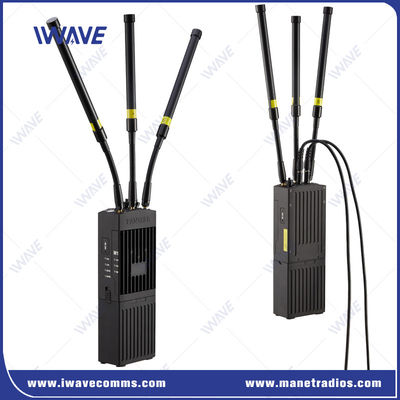 100Mbps 64nodes IP MESH Taktis MIMO Radio Untuk HD Video dan komunikasi suara